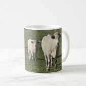 Mok van Charolais-koeien en kalveren (Voorkant rechts)