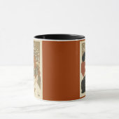 Mok van chocolade en koffie (Midden)