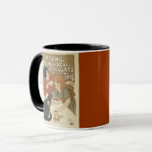Mok van chocolade en koffie (Voorkant links)