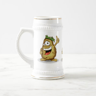 Mok van coupé-aardappelen