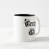 Mok van Creepy Girl (Voorkant rechts)