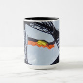 Mok van de Aboriginal vlag van de havenbrug van Sy (Midden)