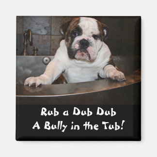 Mok van de badtijd magneet