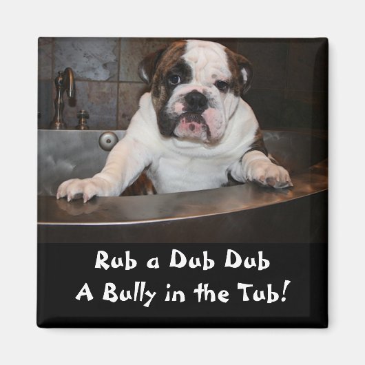 Mok van de badtijd magneet (Voorkant)