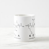 Mok van de benaming Keyla peptide (Center)