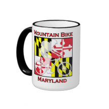 Mok van de bergachtige Bike Maryland Coffee