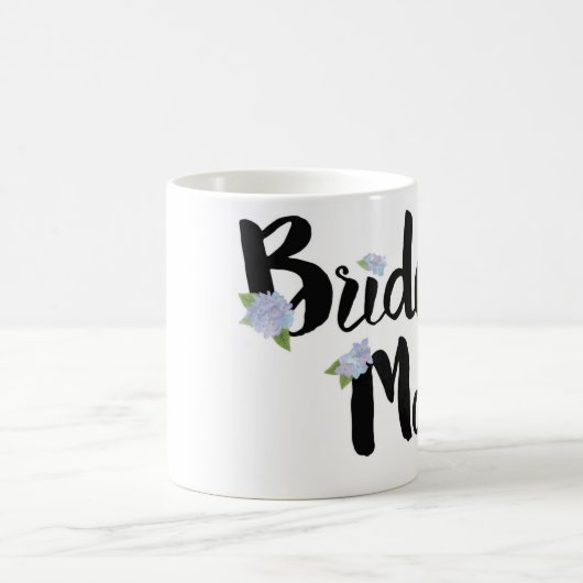 Mok van de Bridesmaïde - Paarse hydrangeas (Center)