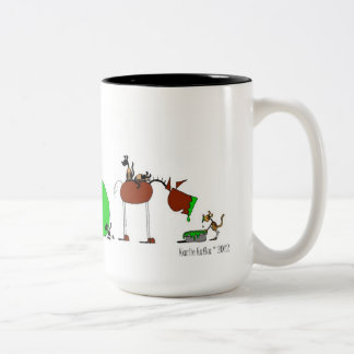 Mok van de Cartoon van stollingsdieren