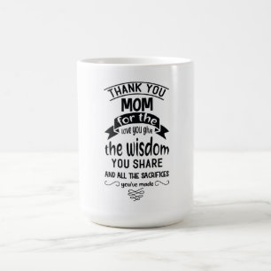 Mok van de eeuwige liefde van mama