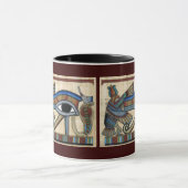 Mok van de Egyptische kunst van Horus (Midden)