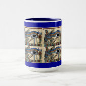 Mok van de Egyptische kunst van Horus Wadjet (Midden)