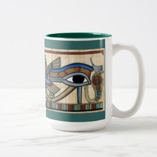 Mok van de Egyptische kunst van Horus Wadjet
