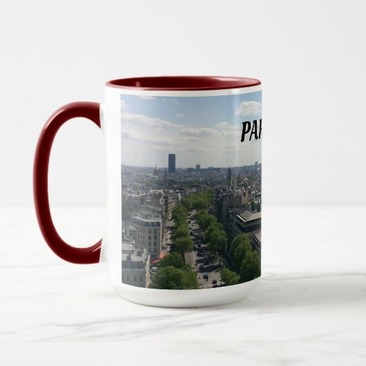 Mok van de Eiffeltoren van Parijs (Links)