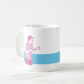 Mok van de elektrische hartbreker Lake Scene (Voorkant links)