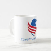 Mok van de grondwetgevende partij koffie (Voorkant links)