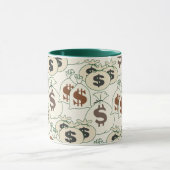 Mok van de heer Money Bags (Midden)