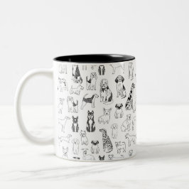 Mok van de hond - mok van het hondenliefhebber, on