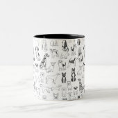 Mok van de hond - mok van het hondenliefhebber, on (Center)