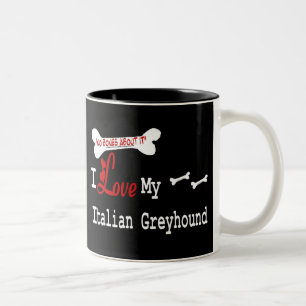 Mok van de Italiaanse Greyhound (I Love)