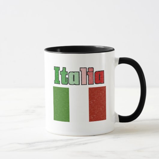  Mok van de Italiaanse vlag Coffee (Rechts)