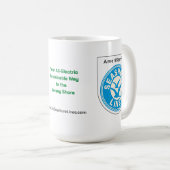 MOK VAN DE KOFFIE AAN ZEE (WHITE SHIELD) (Voorkant rechts)