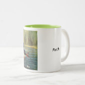 Mok van de koffie van de vissers - Perch (Voorkant rechts)