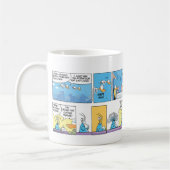 Mok van de koffietijd van het moeras (Links)