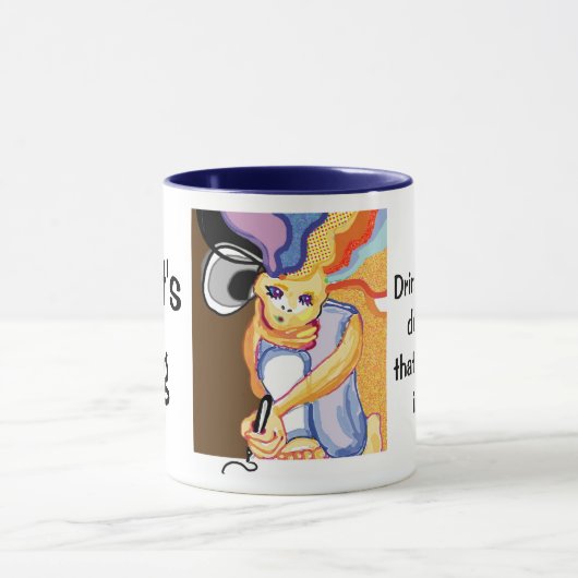 Mok van de kunstenaar (Midden)