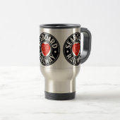 Mok van de Logo van de zeeverbinder van de luchtli (Voorkant rechts)