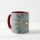 Mok van de Marokkaanse oude keramische ontwerper (Voorkant links)