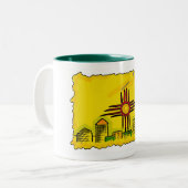 Mok van de New Mexico Artistic State Flag (Voorkant links)