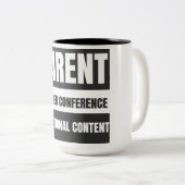 Mok van de ouderlerarenconferentie (Voorkant rechts)