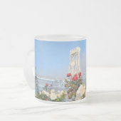 Mok van de portageliftbrug (Voorkant links)