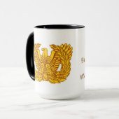 Mok van de raadadviseur-auditeur (Voorkant links)