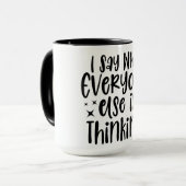 Mok van de rechte schutter (Voorkant links)