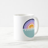 Mok van de Retro-regenboog in het meer K (Voorkant rechts)