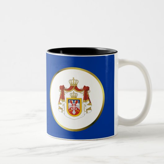 Mok van de Royal Serbian Crest (Rechts)