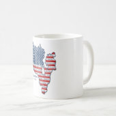 Mok van de Sebago Lake Maine Map (Voorkant rechts)