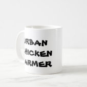 Mok van de Stedelijke Chicken Farmer Coffee (Voorkant links)