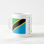 Mok van de Tanzaniaanse vlag (Voorkant links)
