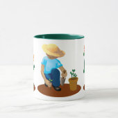 Mok van de tuintuintuinbouwer (Midden)