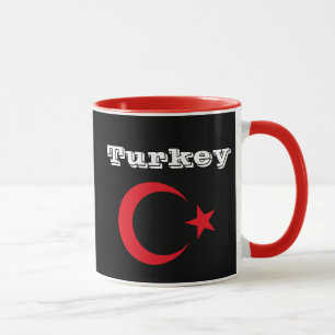 Mok van de Turkse vlag Coffee / Türkiye Kahve Kup