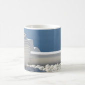 Mok van de Urn-foto van het Griekse eiland (Center)