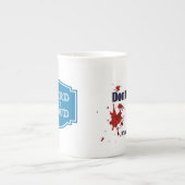 Mok van de  van de drager en de rode beenderen (Voorkant)