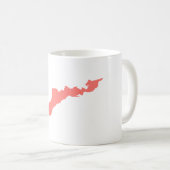 Mok van de visserseilanden - Roze (Voorkant rechts)