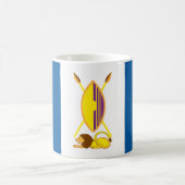 Mok van de vlag van Buganda (Center)