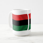 Mok van de vlag van Pan African (UNIA) (Voorkant links)