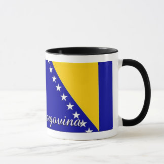 Mok van de vlaggenkoffie van Bosnië en Herzegovina