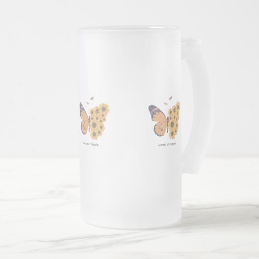 Mok van de vlinder (Voorkant rechts)