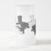 Mok van de voorste bier: de Bouwer van het lichaam (Center)